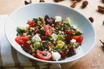 salade de lentille